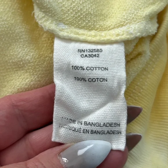 Grey State Cotton Yellow Tie-Dye Joggers size large - Picture 15 of 16